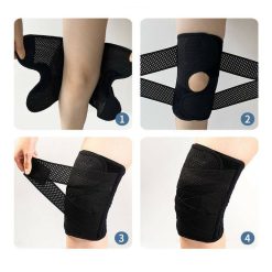 Kniebandage mit seitlichen Stabilisatoren YL10003