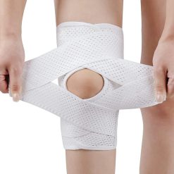 Kniebandage mit seitlichen Stabilisatoren