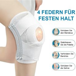 Kniebandage mit seitlichen Stabilisatoren