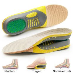Orthopädische Einlagen zum Gehen