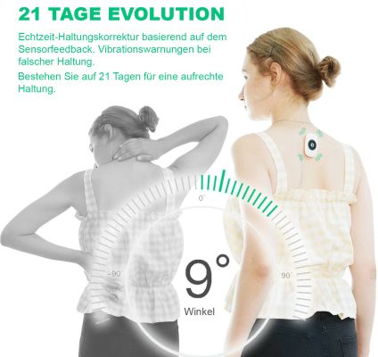 Posright Pro - Intelligenter Haltungstrainer mit Tracker und smarter App