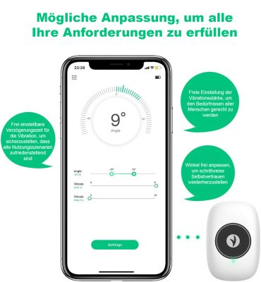 Posright Pro - Intelligenter Haltungstrainer mit Tracker und smarter App