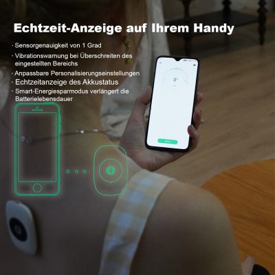 Posright Pro - Intelligenter Haltungstrainer mit Tracker und smarter App