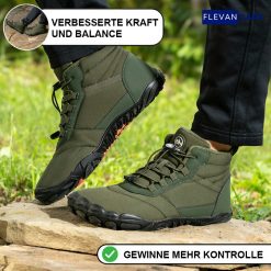 FLEVANSHOES® Outdoor Pro - Rutschfeste Winter-Barfußschuh (Unisex)