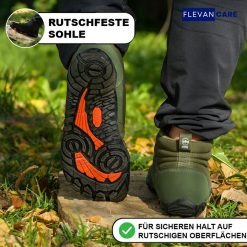 FLEVANSHOES® Outdoor Pro - Rutschfeste Winter-Barfußschuh (Unisex)