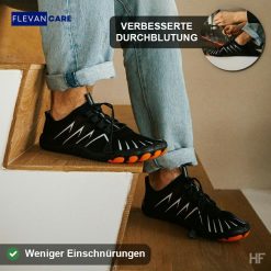 FLEVANSHOES® Panthera - rutschfeste Orthopädie Barfußschuhe (Unisex)